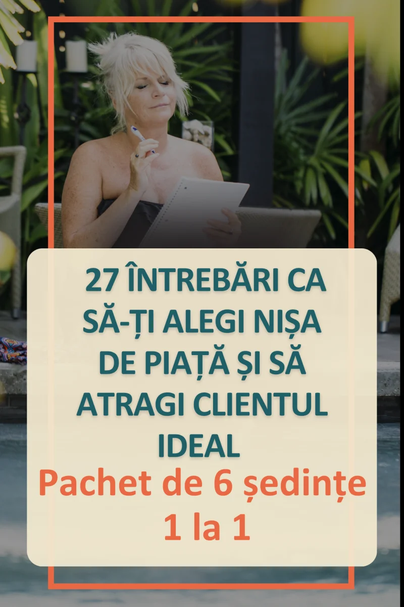 Pachet de 6 ședințe 1 la 1 (o oră și jumătate / ședință)