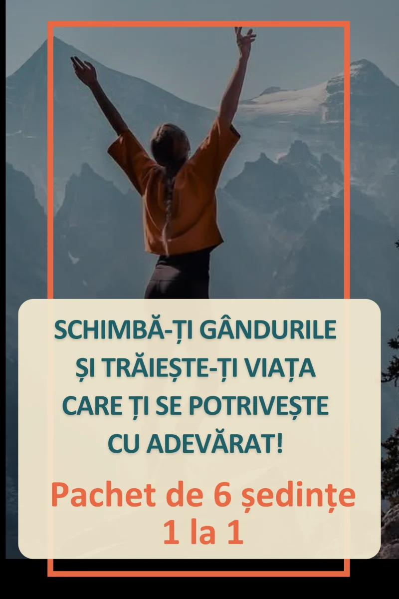 Pachet de 6 ședințe 1 la 1 (o oră și jumătate / ședință)